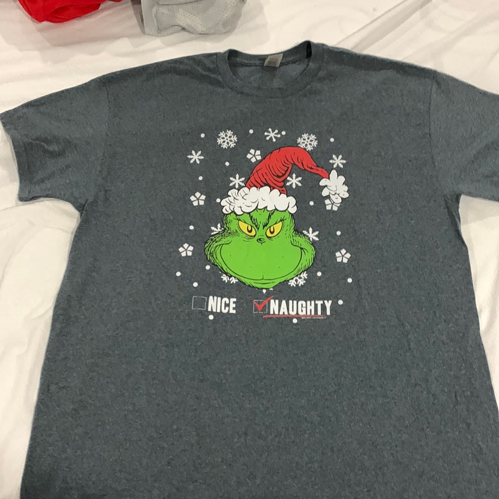 Gildan cotton Grinch shirt